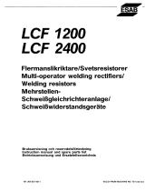ESAB LCF 1200, LCF 2400 Användarmanual