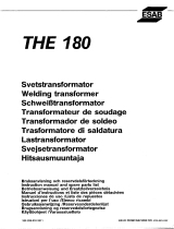ESAB THE 180 Användarmanual