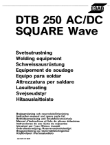 ESAB DTB 250 AC/DC Square wave Användarmanual