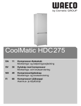 Dometic CoolMatic HDC275 Bruksanvisningar
