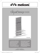 MELICONI Ghost Design 3000 Black (488300) Användarmanual