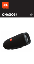 JBL Charge 3 Stealth Edition Black Användarmanual