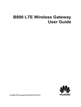 Huawei B890-66 Användarmanual