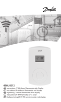 Danfoss CF-RD Room Thermostat Installationsguide