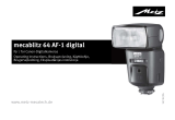 Metz mecablitz 64 AF-1 digital Canon GB/S/SF/DK/LV Användarmanual