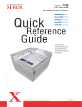 Xerox 7750 Referens guide