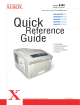 Xerox 8400 Referens guide