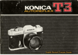 KONICA Autoreflex T3 Användarmanual