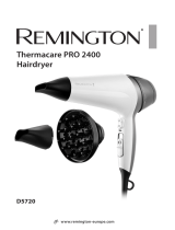 Remington Thermacare PRO 2400 D5720 Användarmanual