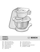 Bosch MUM52E32/02 Bruksanvisning