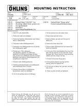 Ohlins HO 403 Mounting Instruction