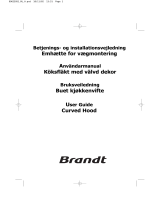 Brandt AD259XN1 Bruksanvisning