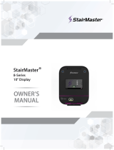 Stairmaster OpenHub 10 Inch Touchscreen Console Bruksanvisning