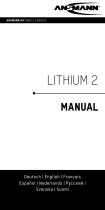 Ans­mann Lithium 2 Användarmanual