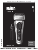 Braun Series 8 8340S Bruksanvisning