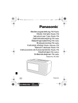 Panasonic RC800EG Bruksanvisning