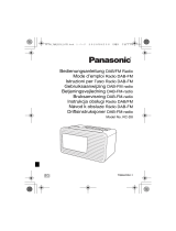 Panasonic RCD8EG Bruksanvisning