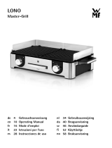 WMF LONO MASTER GRILL 4152800 Bruksanvisning