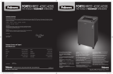 Fellowes Fortishred 4250C Användarmanual