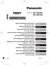 Panasonic DP-UB450EG-K Bruksanvisning