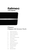 Falmec FLIPPER WHITE 85CM Bruksanvisning