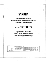 Yamaha R100 Bruksanvisning