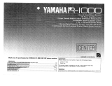 Yamaha R-1000 Bruksanvisning