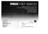 Yamaha YST-99CD Bruksanvisning