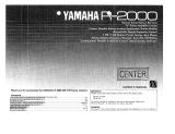 Yamaha R-2000 Bruksanvisning