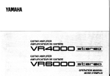 Yamaha VR6000 Bruksanvisning