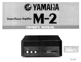 Yamaha M-2 Bruksanvisning
