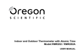 Oregon Scientific RMR202 / RMR202A Användarmanual