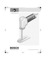 Bosch 0 607 595 100 Bruksanvisningar