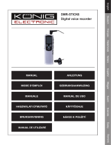 König DMR-STICK6 Användarmanual