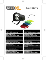 basicXL BXL-PINSPOT10 Användarmanual