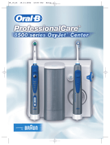 Braun OC18585 X, 8500 series Professional Care OxyJet Center Användarmanual