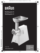 Braun G 1500 Användarmanual