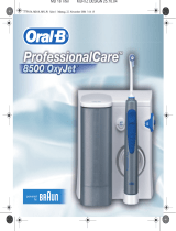 Braun MD18, 8500 Professional Care OxyJet Användarmanual