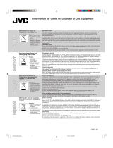 JVC J47674-001 Användarmanual
