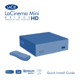 LaCie La Cinema Mini BridgeHD Användarmanual