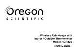 Oregon Scientific RGR126N Användarmanual