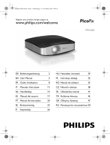 Philips PICOPIX PPX1020 Användarmanual
