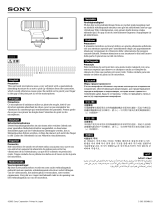 Sony ECM-HQP1 Precautions