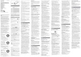 Sony NP-FC10 Användarmanual