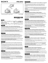 Sony PCK-LM12 Användarguide