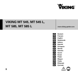 Viking MT 545/MT 545L/MT 585/MT 585L Användarmanual