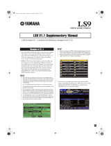 Yamaha LS9-16/LS9-32 V1.1 Användarmanual