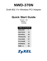 ZyXEL Communications Wireless PCI Adapter Användarmanual
