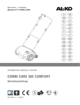 AL-KO Electric Lawn Rake / Scarifier Combi Care 38 E Comfort Användarmanual