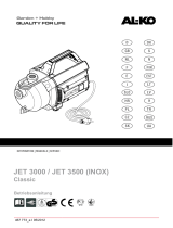 AL-KO JET 3500 INOX Classic Användarmanual